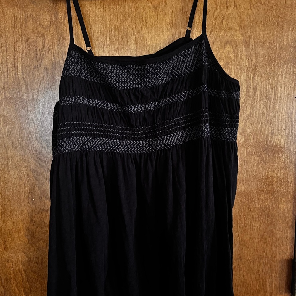 Torrid Black Slub Jersey Top